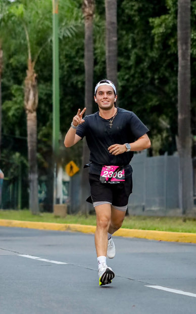 Diego Aceves, atleta de Aura Endurance Team