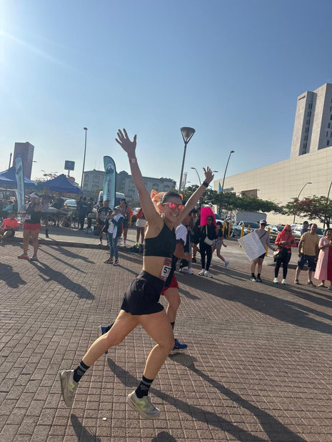 Mercedes Delgado, atleta de Aura Endurance Team